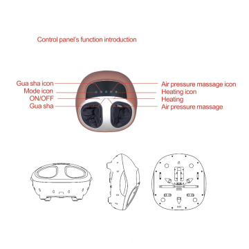 FDA CE amasamiento GUASHA airbag cubierta completa dibujos animados masaje de pies